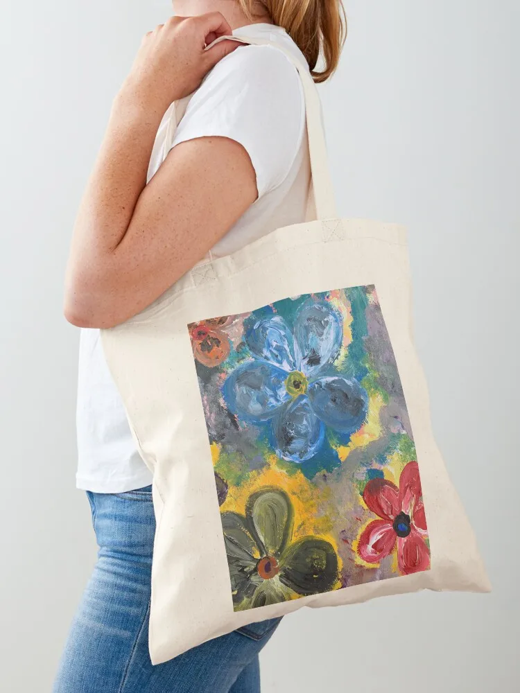 

Bouquet of flowers Tote Bag personalized tote bag Women's bag Shopper Fabric