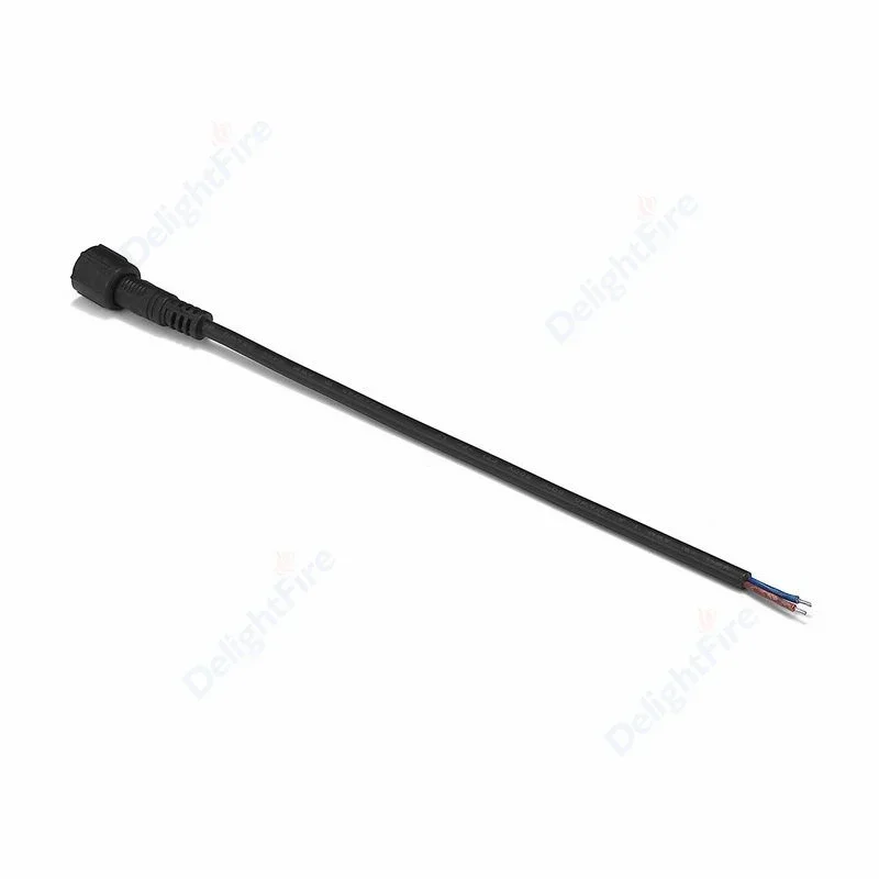 2 3 4 5 دبوس موصلات مقاومة للماء 22 20AWG ذكر أنثى التوصيل تمديد الأسلاك IP67 موصل الحبل ل LED شريط صلب كشاف ضوء