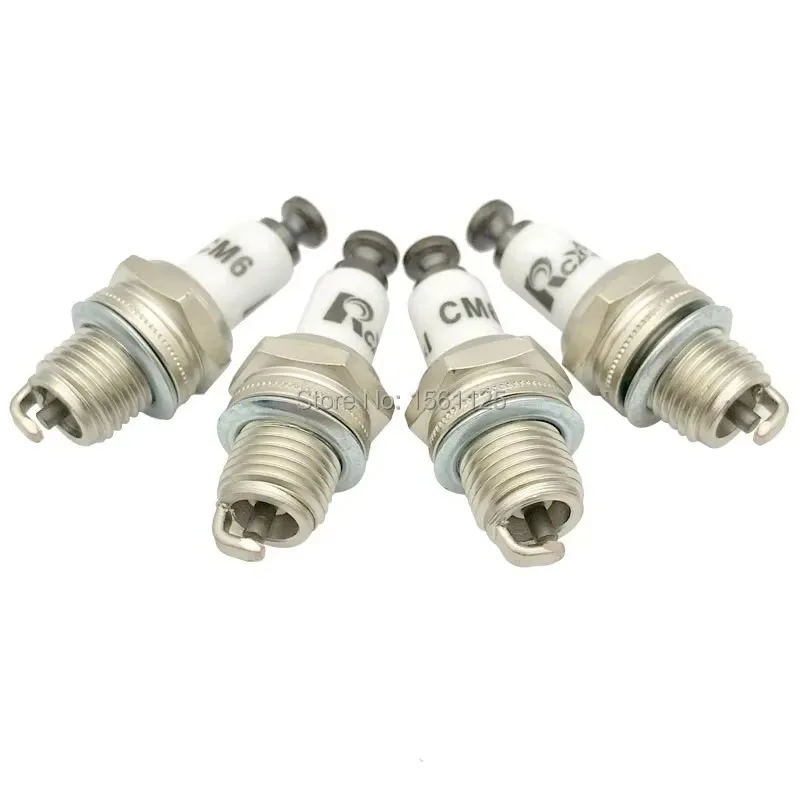 1 2 4 10 Stück Rcexl 10mm CM6 CM-6 100% normale Zündkerze für DA DLE Gasmotor DLE20/20RA/30/RA/40/55/55RA/60 DLE111 DLA56 DLA32 – Detail 10