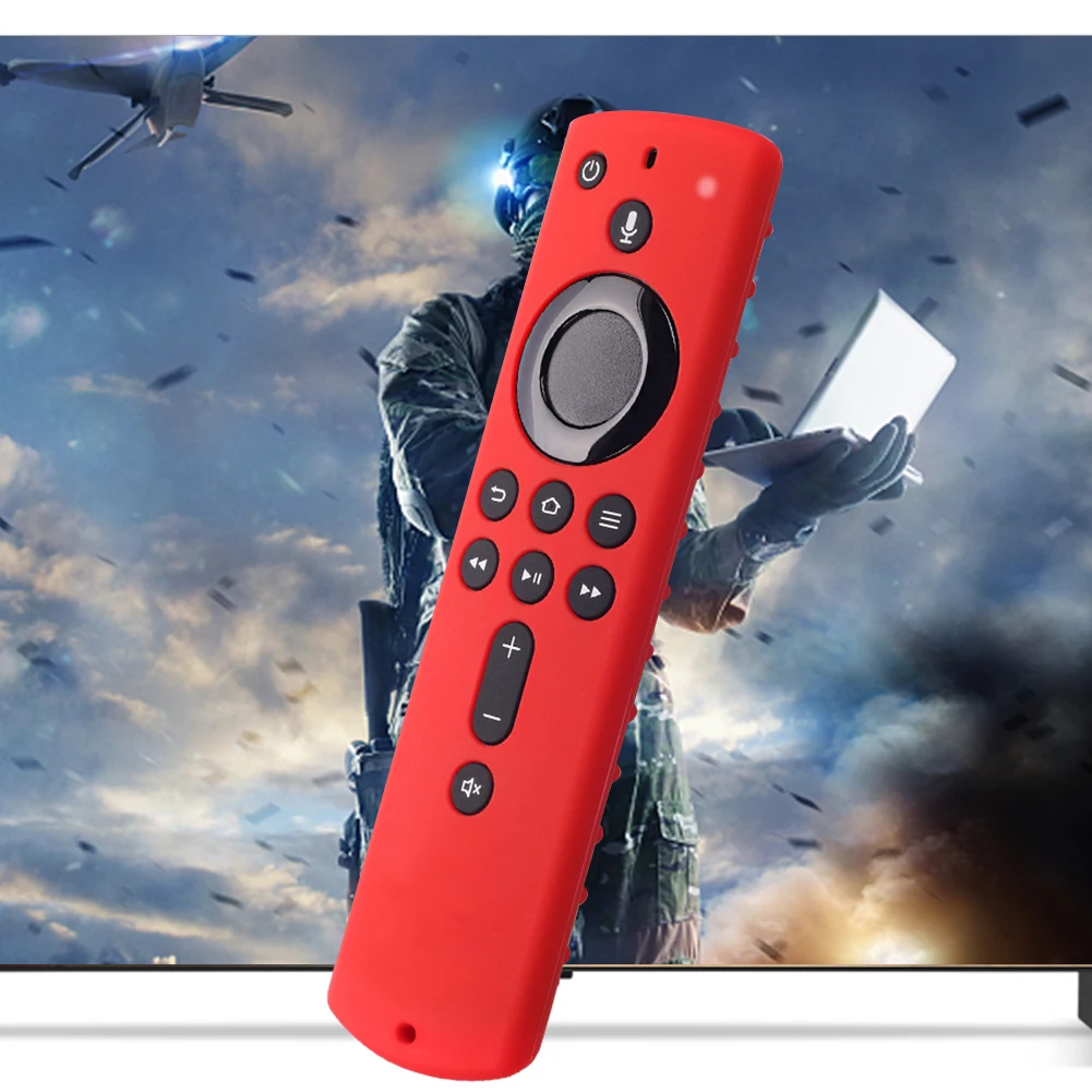 Силиконовый чехол для пульта дистанционного управления Fire TV Stick 4K 2018/Fire TV Stick 4