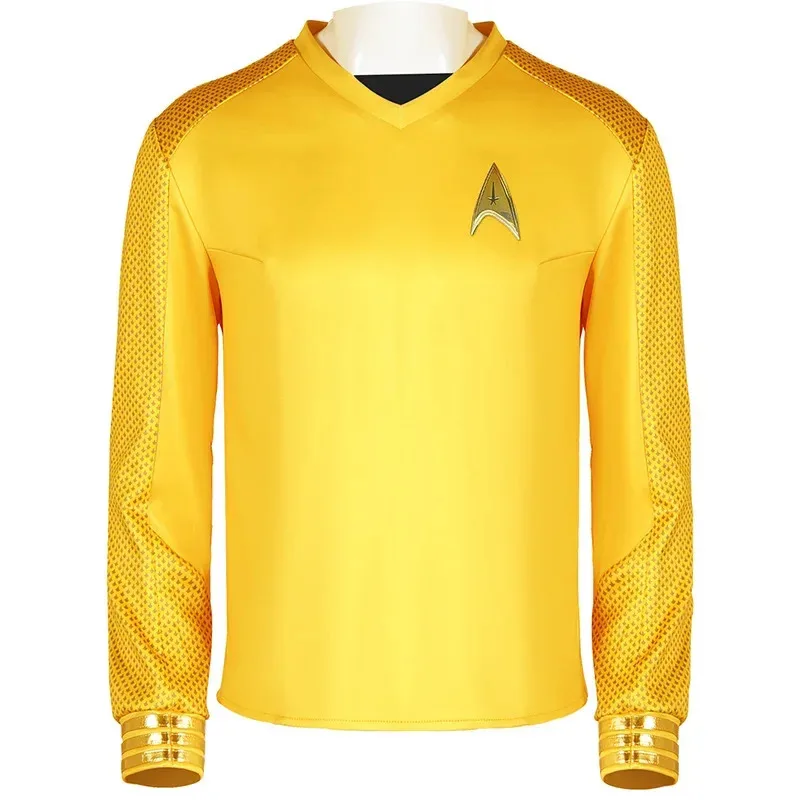 AA wat Star película Cosplay Trek generaciones abrigo mundos extraños capitán Christopher Pike camisa uniforme disfraz fiesta 2025 nuevo