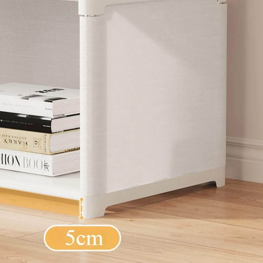Bookshelf Dustproof Multipurpose Storage Rack Strong Load-bearing Capacity Cloth Wardrobe Simple High-capacity Simple Wardrobe image 5