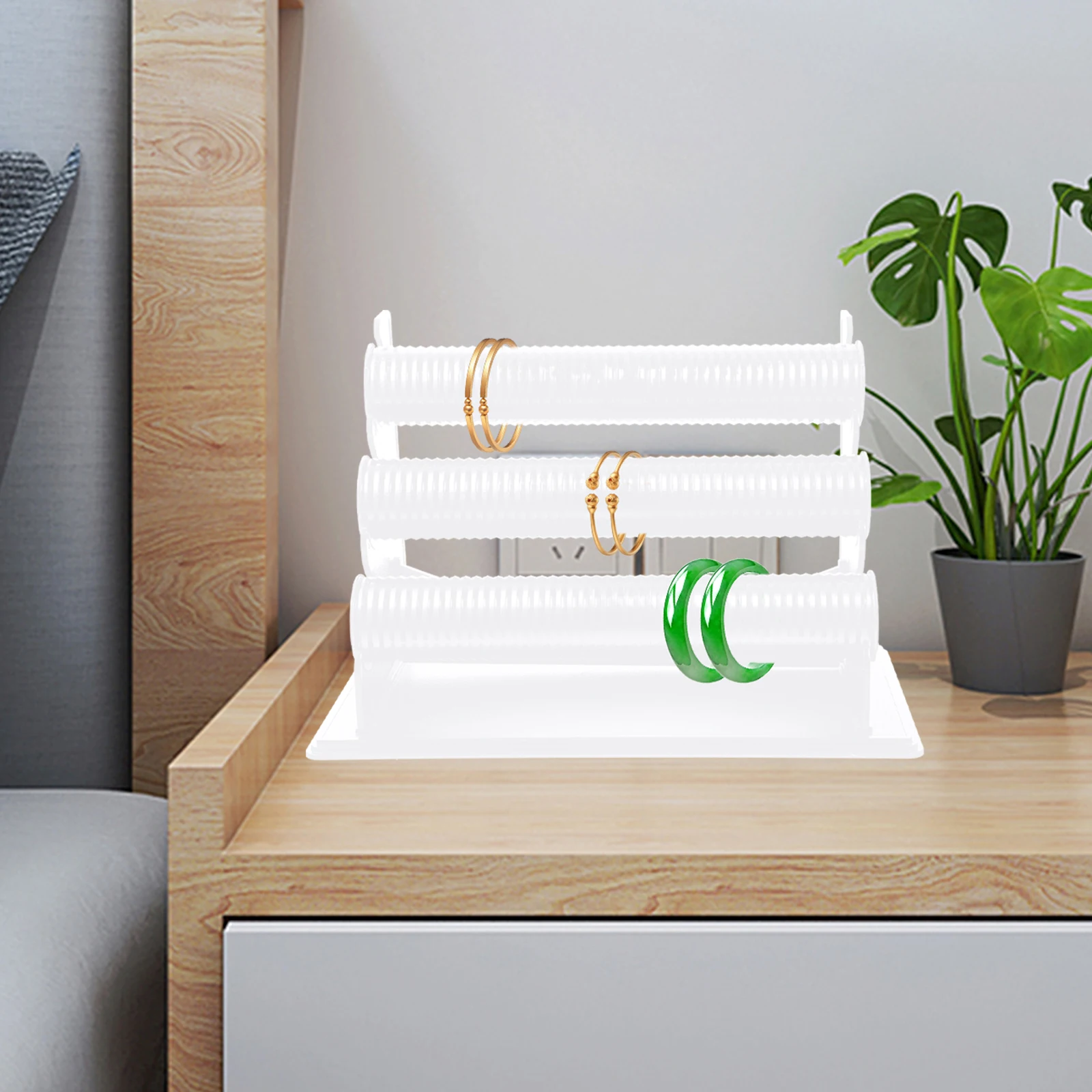 

Three Layer Bracelet Display Jewelry Display Rack Watch St Holder 3 Tiers Jewelry ganizer Tabletop Frame Storage Rack