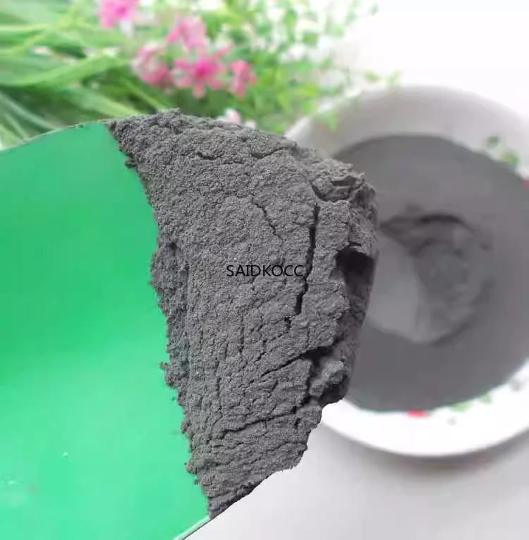 SAIDKOCC High Fineness Black Tourmaline Powder Black Fine Negative Ion Tourmaline Powder 2500-10000 mesh