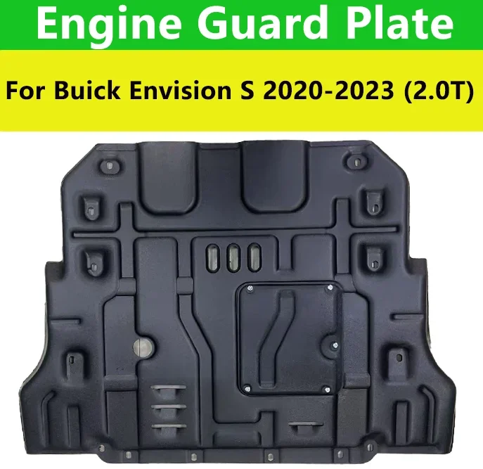 

Автомобильные аксессуары, черная защитная пластина под двигателем, брызговик, брызговик, панель брызговика для Buick Envision S 20-23.