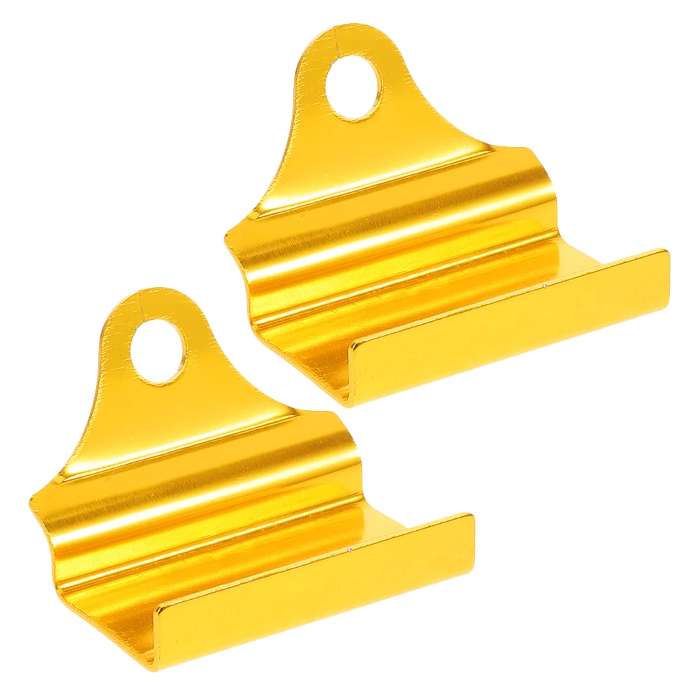

2pcs Aluminum Alloy Motorcycle Voltmeter Bracket Digital Meter Mounting Holder For Modified Motor Accessories Stability Support