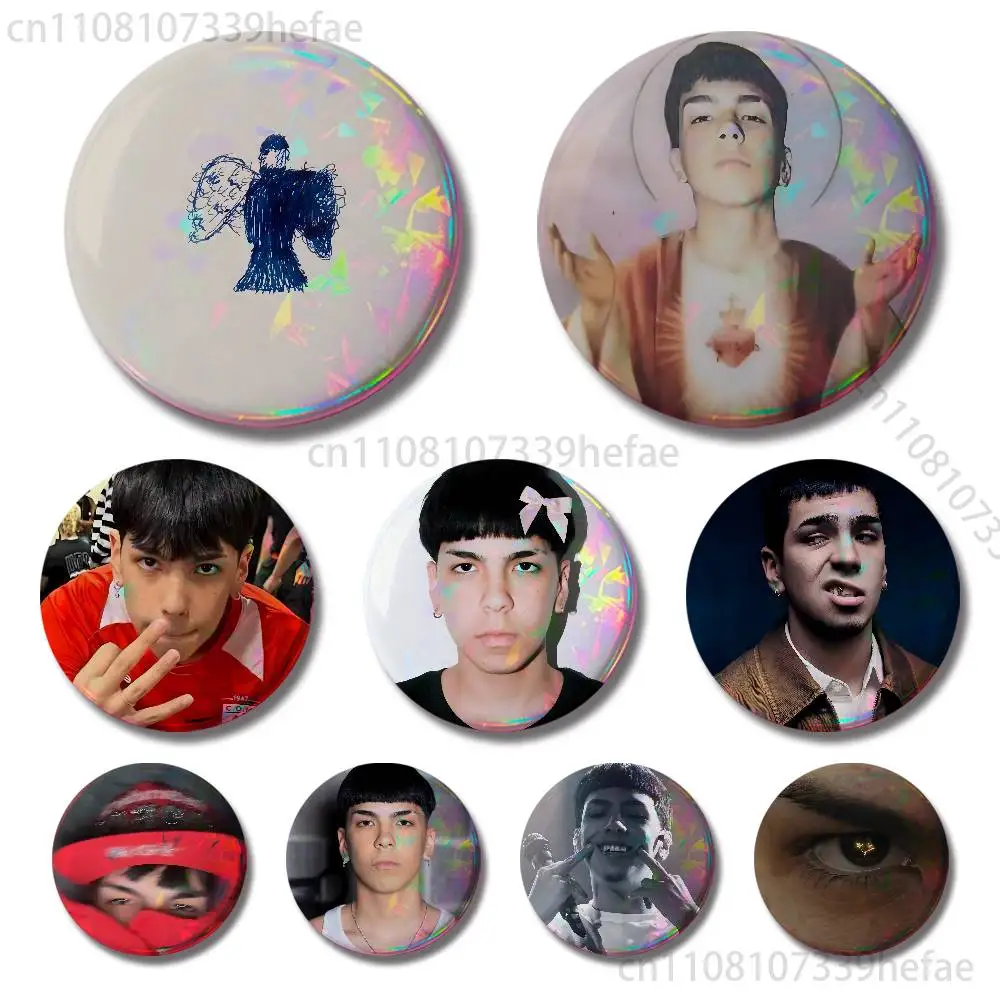 M-Milo J 111 Singer Badges 25 32 44 58 75 mm Round Fashion Jewelry Clothes Bag Hat Accessories Badge Lover Gifts