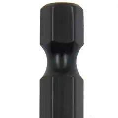 Natural color 65mm slotted socket hexagonal handle electric screwdriver wrench black butterfly hole socket wrench tool