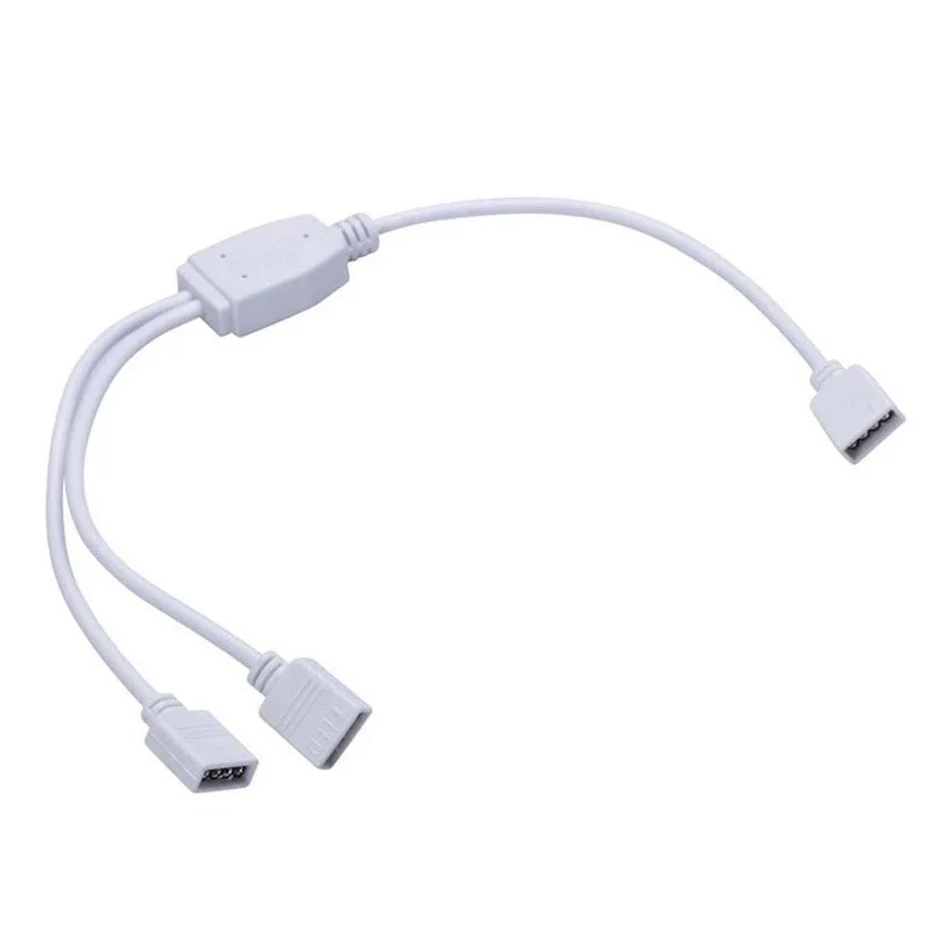 4-pinowy 5-pinowy kabel łączący LED RGB 1 do 2/ 1 do 3/1 do 4 RGB RGBW 4-pinowy 5-pinowy kabel rozdzielający do taśm LED 3528 5050