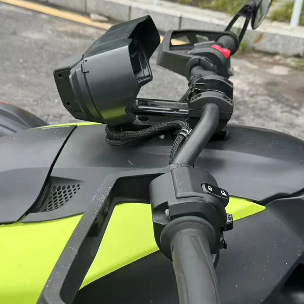 For Can-Am Ryker 600 900 Rally Edition Sport ACE 2019-2025 2024 UTV Accessories Sun Visor Cover Instrument Screen Sunshade Guard