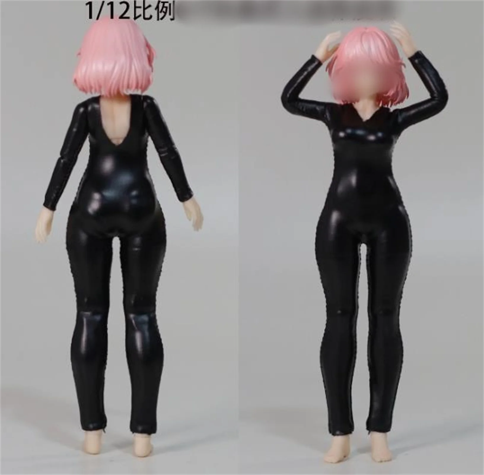 

Кожаное боди в масштабе 1/12, женская одежда, фигурка F 6 дюймов, аниме-модель, подходит для 6-дюймовой фигурки солдата, игрушки