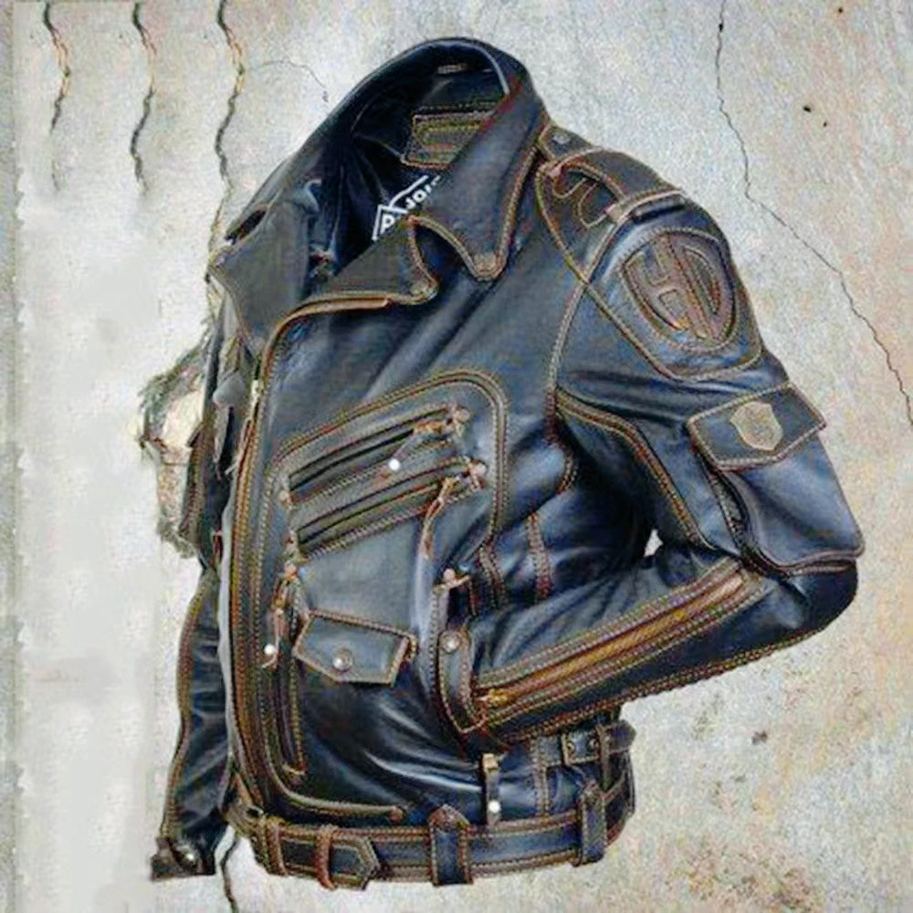 Motorcycle Riding Jacket Clothing Anti-fall Leather Sports Suit GP REPSOL Motorbike Jacket Moto Biker Punk Outwear Abrigos Mens