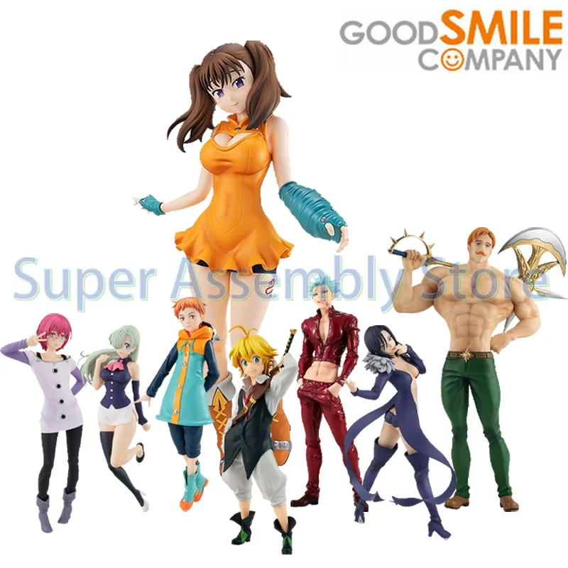 Original Good Smile GSC POP UP PARADE Seven Deadly Sins Angry Judgment Escanor Action Figurine Toys Model Dolls Ornament Gifts