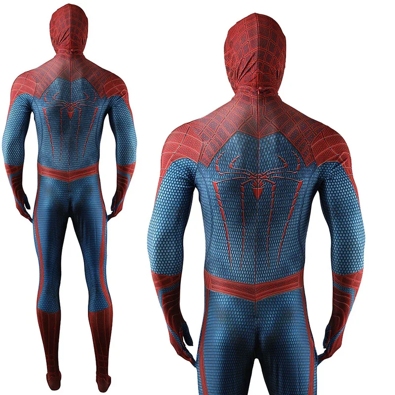 Disfraz de superhéroe Anime The Amazing Spider Man para hombres y mujeres, Mono de juego de rol, Mono para niños y adultos, vestido de fiesta, regalo