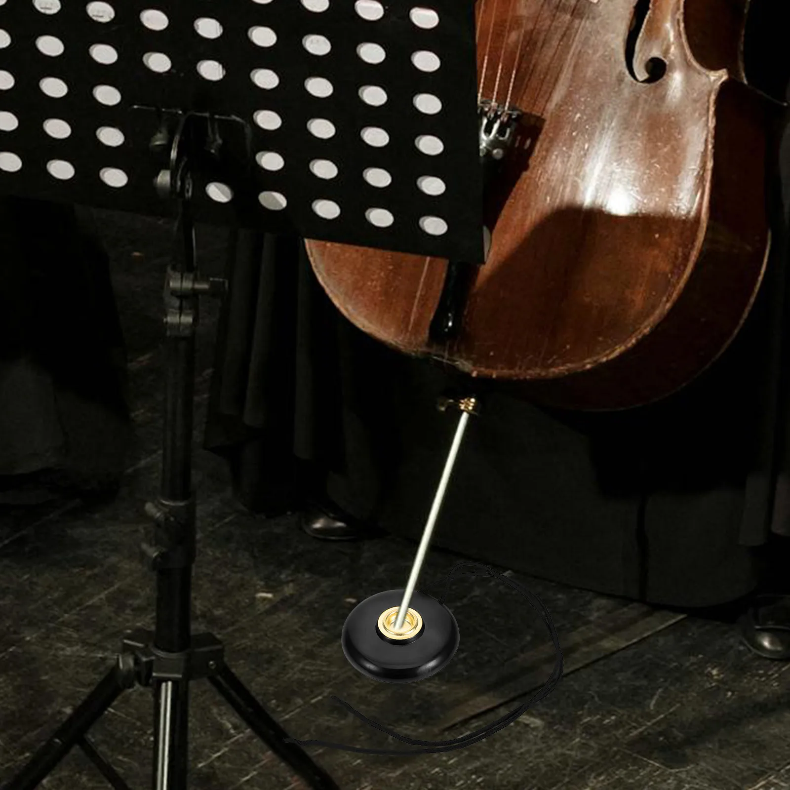 

Portable Cello Endpin Stopper Nonslip Mat Stable Durable Floor Protector Cello Accessories Cushion Stop Upright Bass Endpin Pad