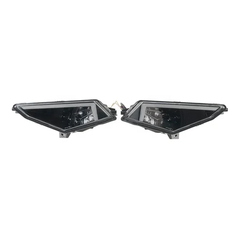 

Suitable for Stable quality black LED headlamps with yellow turn signal indicator lights, Suitable for Polaris Ranger 570 SP