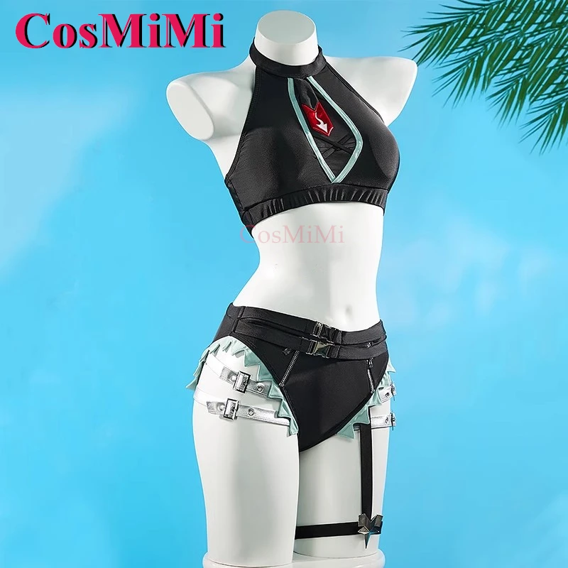 CosMiMi jeu Zenless Zone zéro Jane Doe Cosplay Costumes doux astucieux maillot de bain été bord de mer maillots de bain natation tenue de fête S-XL