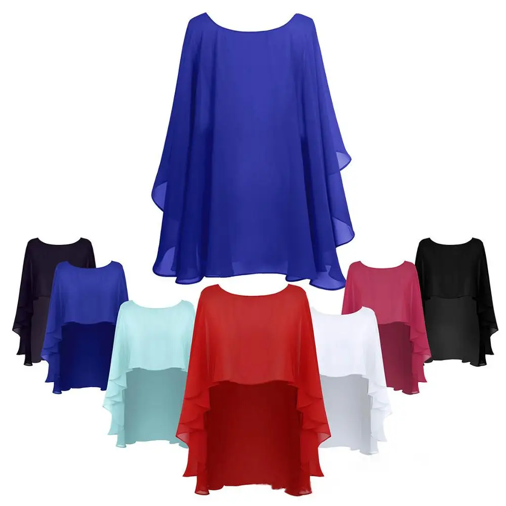 Chiffon Bolero Frauen Capes Für Abendkleid Lange Braut Bolero Schal und Wraps Hochzeit Abdeckung Up Hochzeit Jacke Wraps Shrug