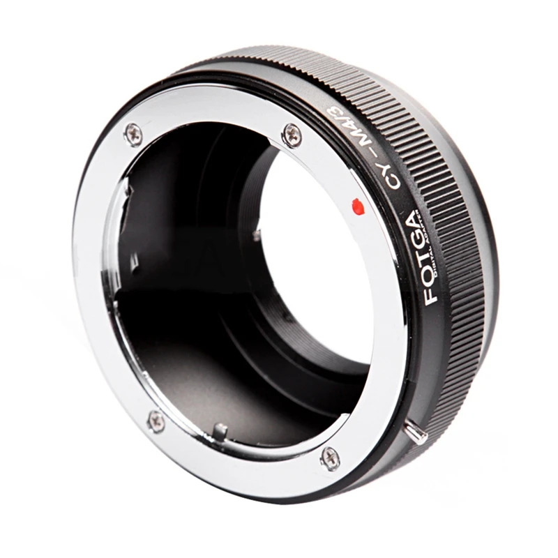 FOTGA Adapter Ring CY-M4/3 Suitable for Contax to Panasonic Olympus Micro-M4/3 Camera Lens Single Adapter Ring