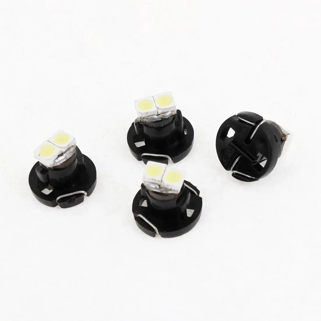 

T4.2 White 1210 3528 SMD 2 LED Dashboard Meter Panle Light Bulb 4pcs for Car