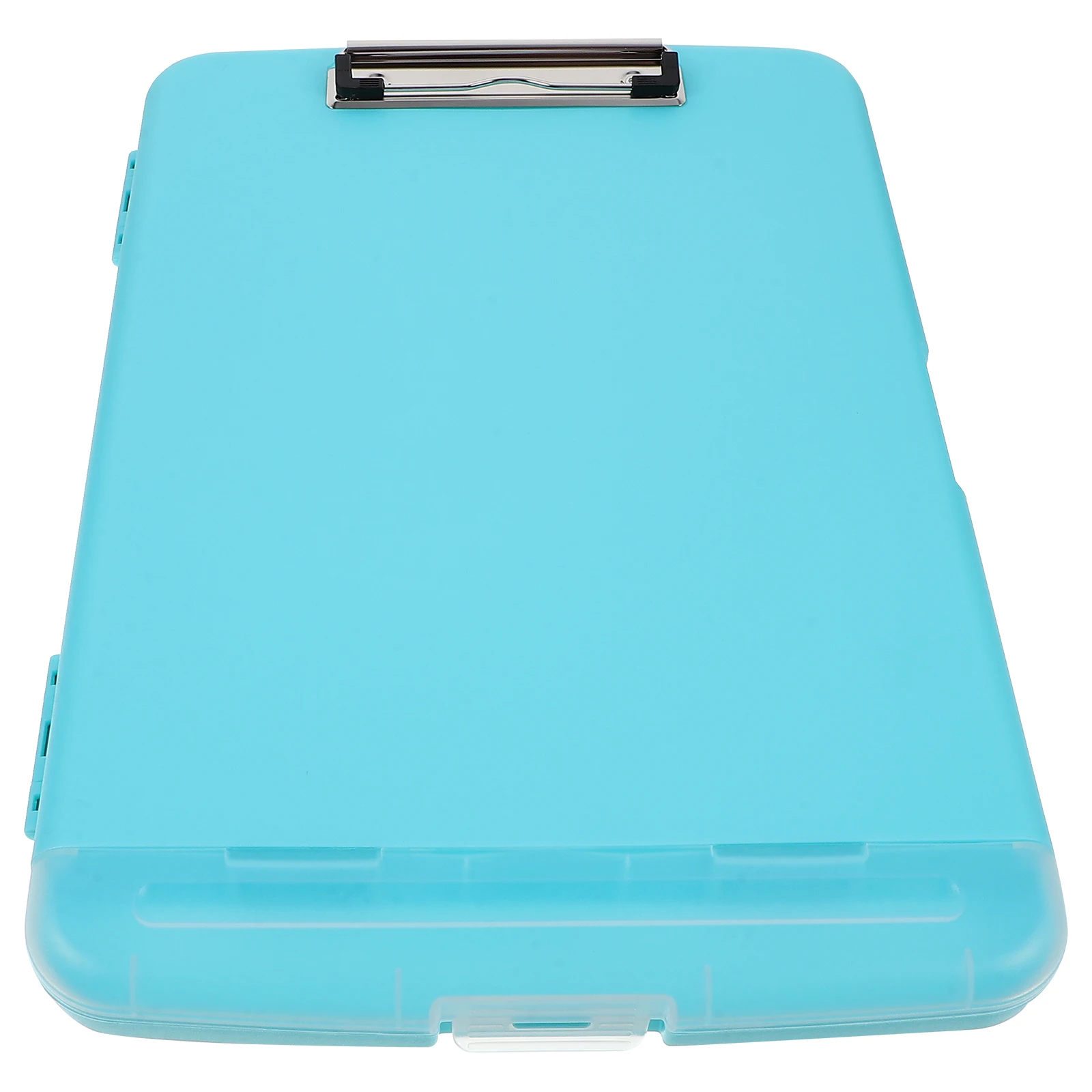 Plastic File Holder Document Box Folding Design Clipboard for Office Paper Storage Organizer Multi Function Box