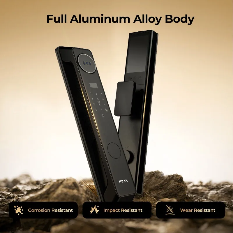 3D Face Camera Lock Digital Intelligent Door Lock Palm Vein Code Card Fingerprint Smart Door Lock