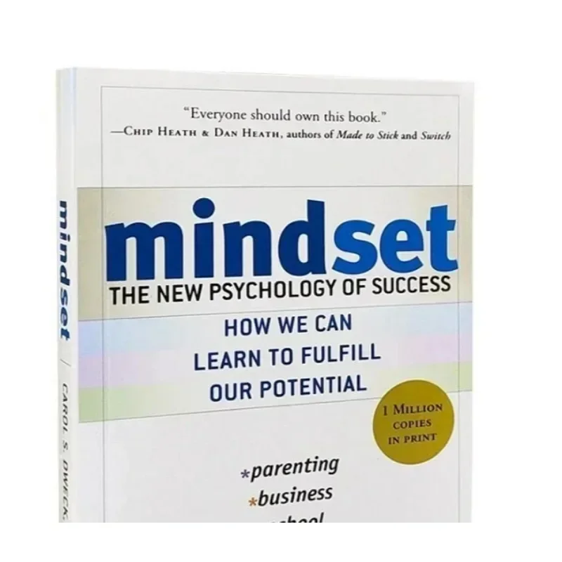 "Mindset: The New Psychology of Success" by Carol S. Dweck: English Edition on Growth Mindset & Personal Transformation