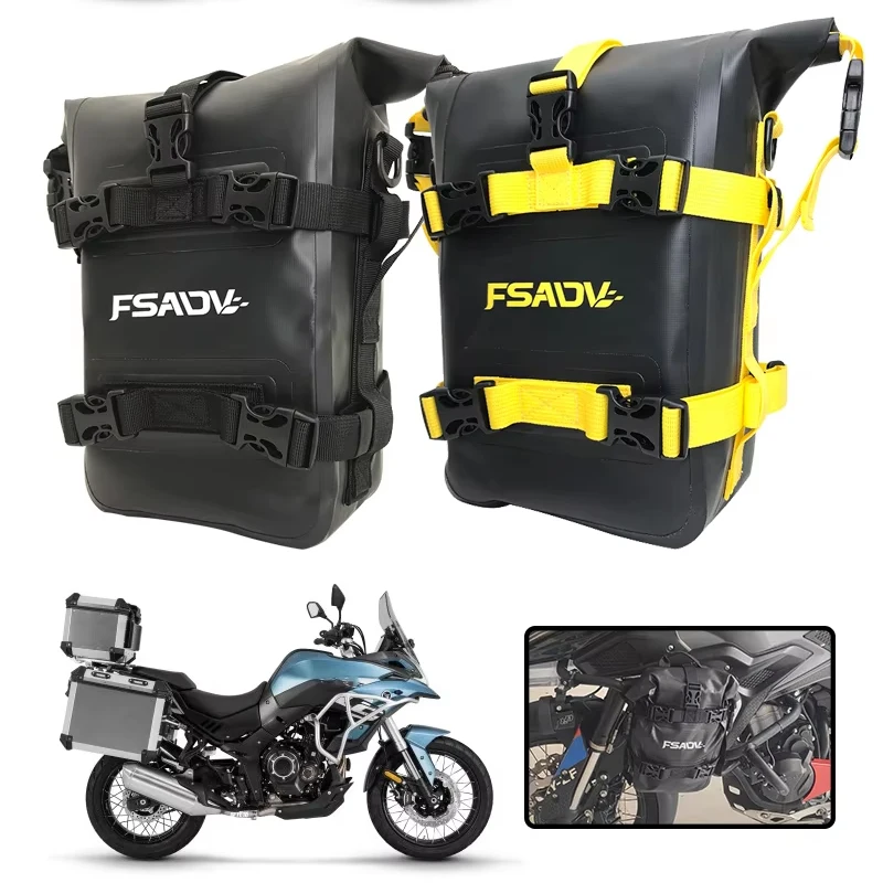 Fit For VOGE DS525X 525DSX DSX525 DS 525X Frame Crash Bars Bag Motorcycle Waterproof Bag Repair Tool Placement Bag