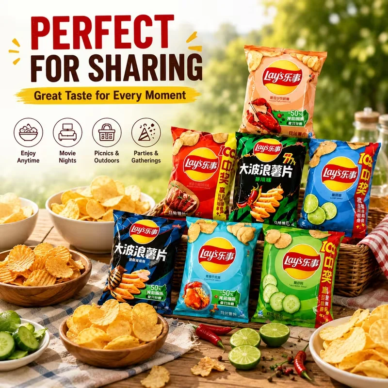 : Lanches, batatas chips e bolachas