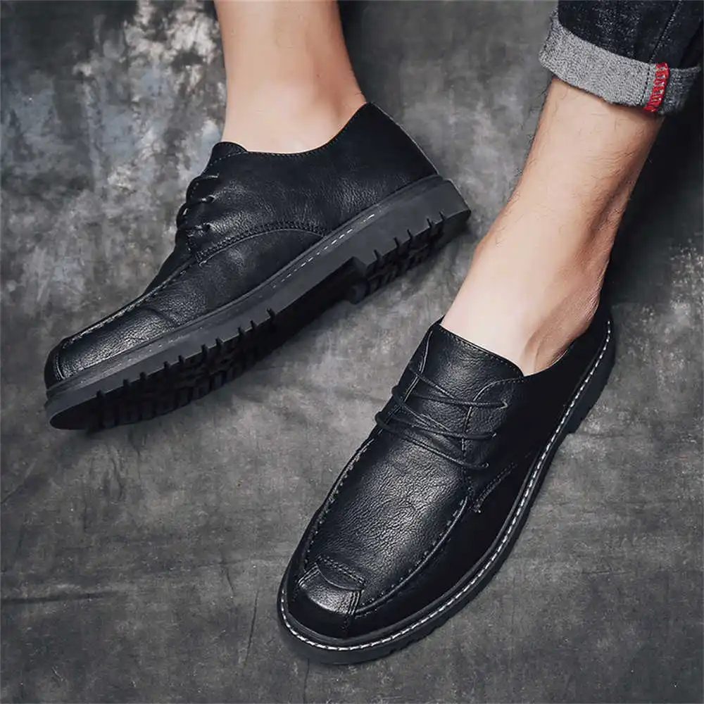 

Natural Leather Elegance Men's Shoes High Top Luxery Shoes Brown Long Boots Sneakers Sports Newest Newest Universal Brands