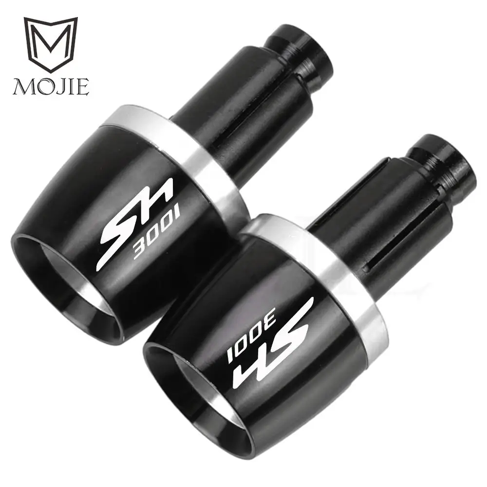 For HONDA SH300i SH 300 i 2013-2019 2020 2021 2022 2023 2024 Universal Handlebar Grips Bar Ends Cap Counterweight Plug Slide