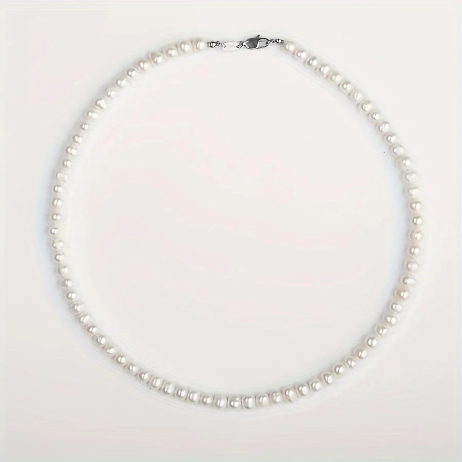 

Ожерелье из пресноводного жемчуга Mysoya, жемчужины 5-6 мм, подарочная коробка, подарок для него/нее, подарок для вашего парня, или подарок на День святого Валентина