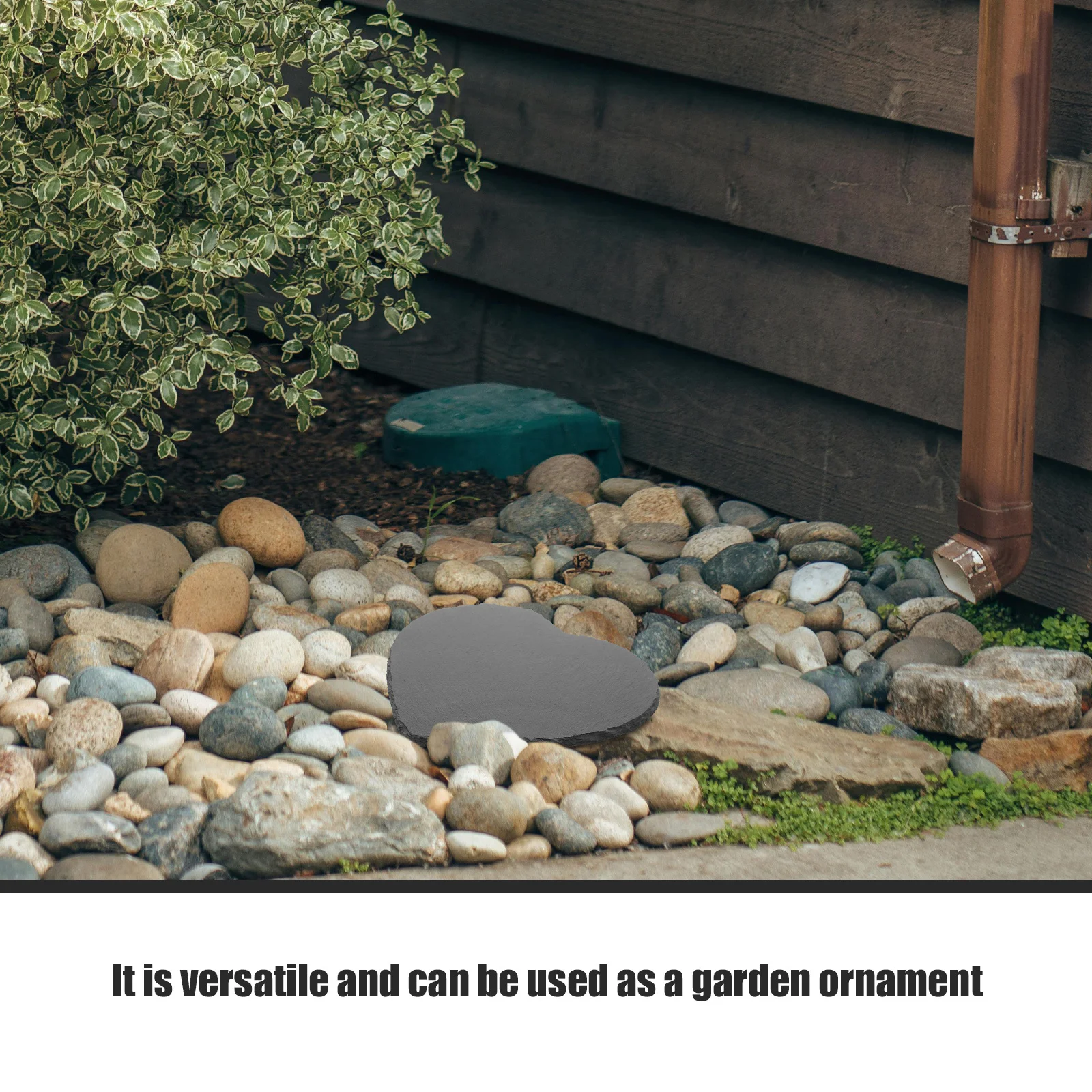 

Heart Shape Decorative Garden Sculpture Hand-Carved Artistic Rock Ornament Unique Heart Decoration for Home Lawn