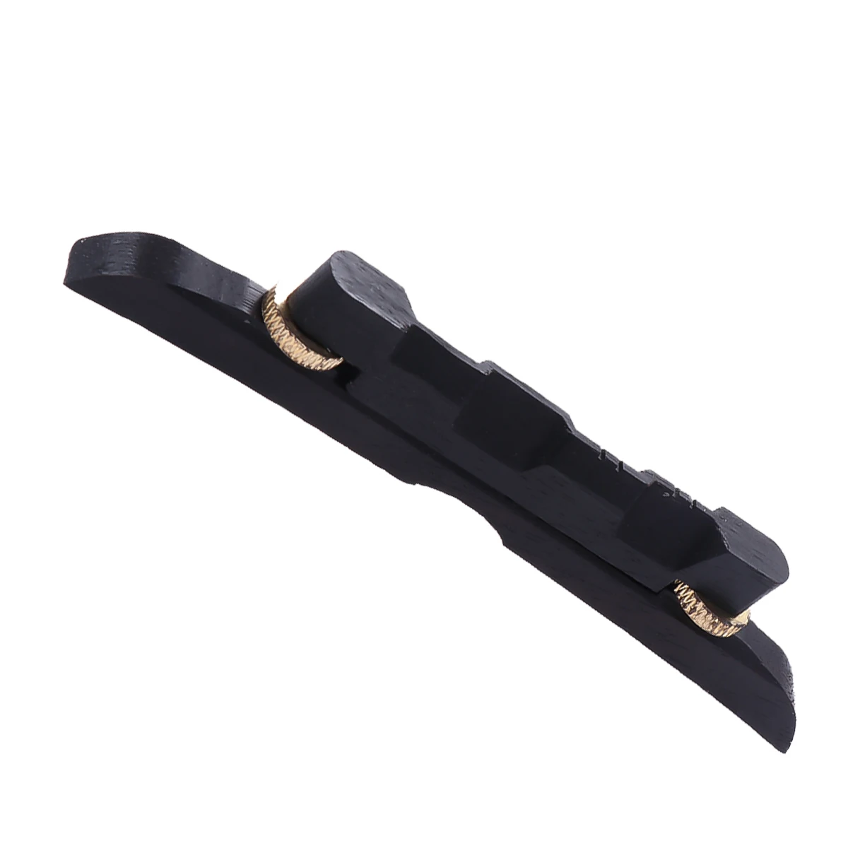 

Adjustable Mandolin Bridge Set Ebony Wood Height Adjustable Fit For Arched Top Mandolin Two Footed Base Bridge For Guitar Parts