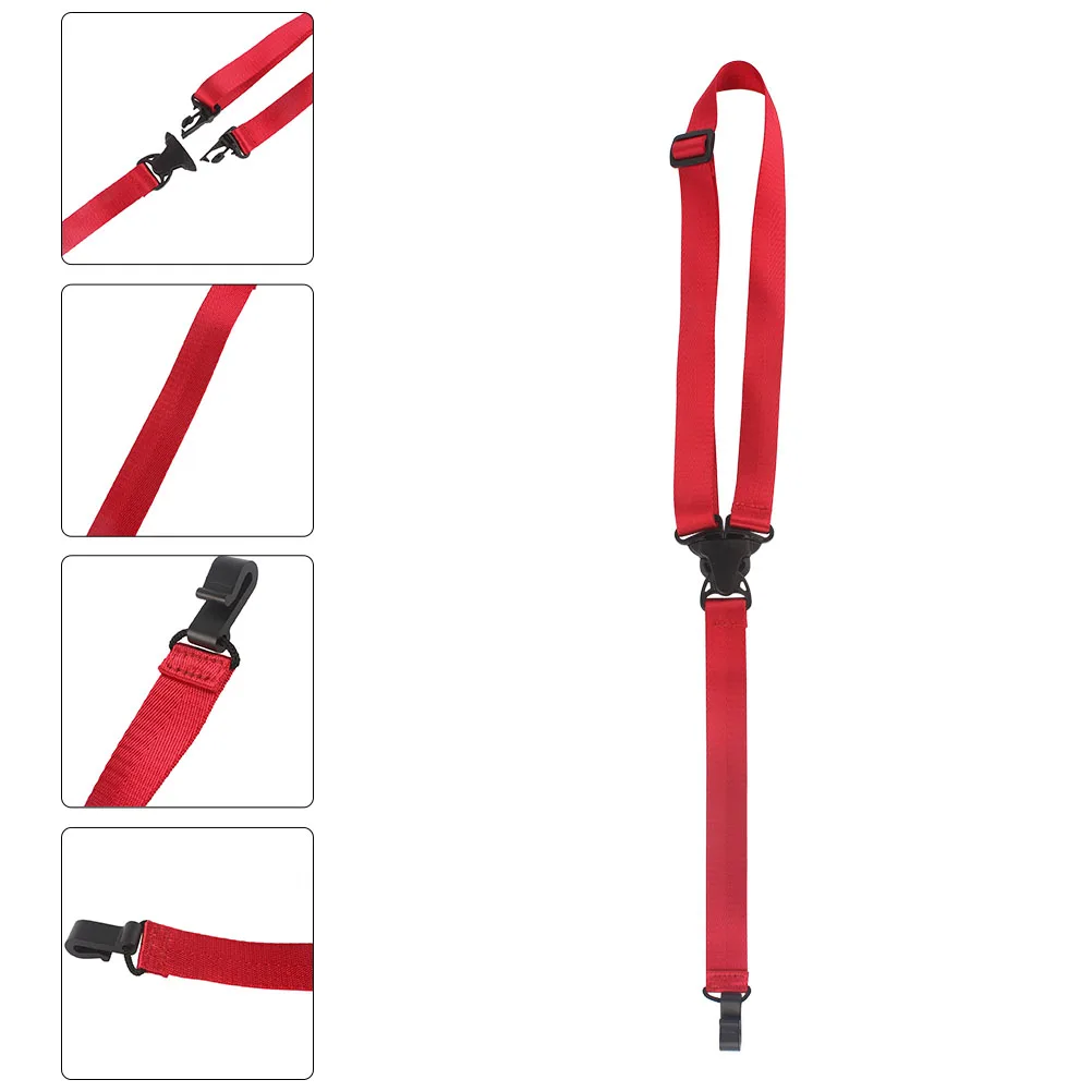 

Ukulele Neck Strap Comfortable Adult Portable Accessories Adjustable Accessory Polyester Foldable
