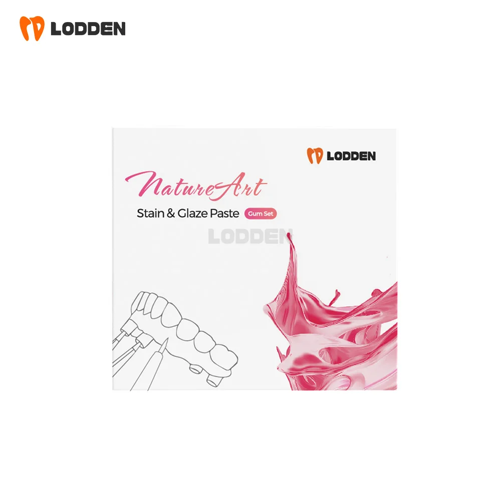 Lodden Staning & Glazing Paste SET for Gum Paste 8 colors & 2 lquids