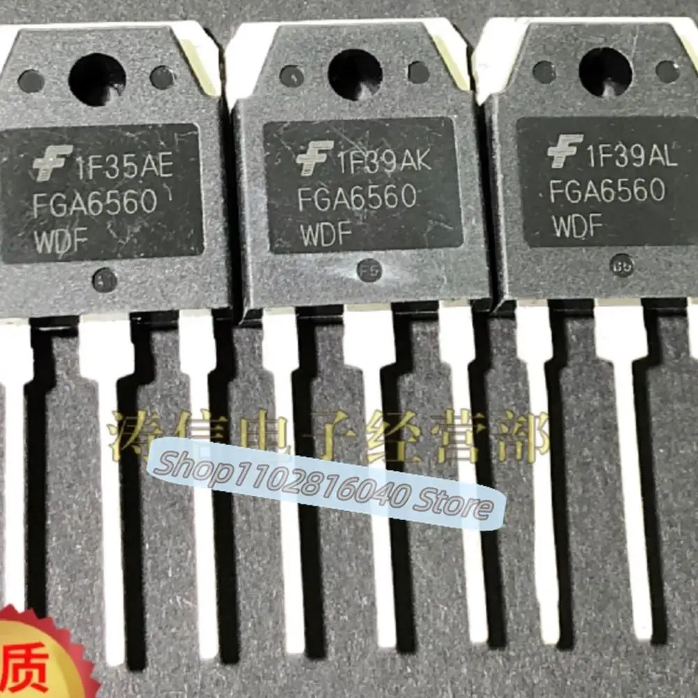 10PCS/Lot FGA6560WDF  IGBT TO-3P 650V 120A  Best Quality Imported Original Spot