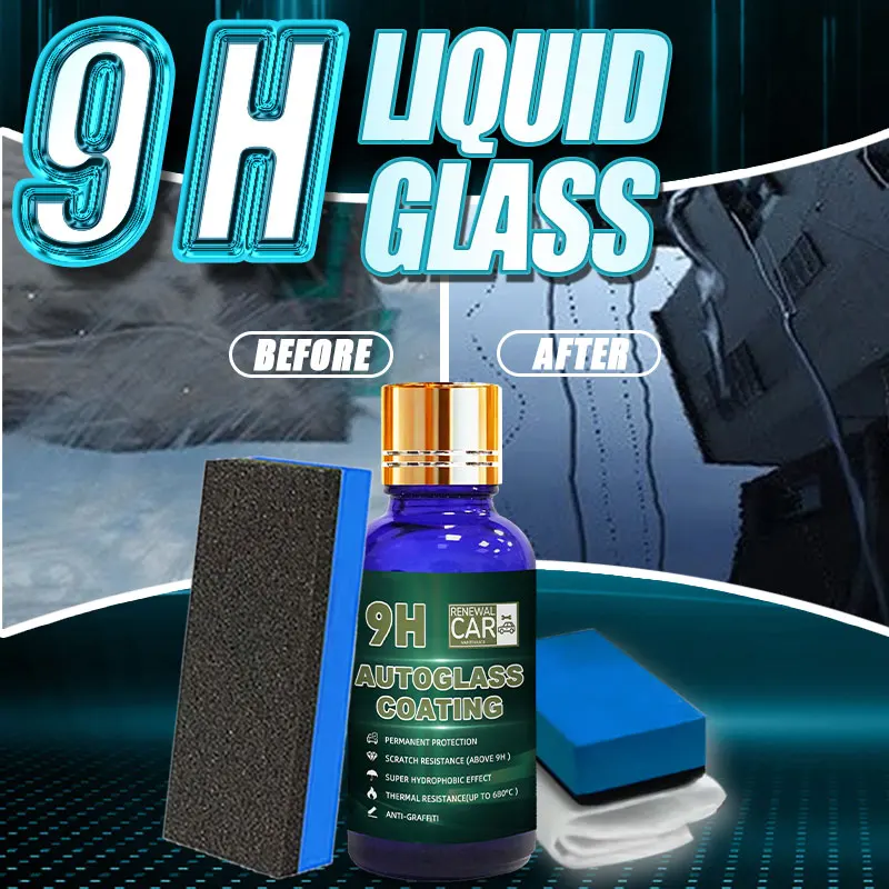 

Комплект керамического покрытия 9H — нанозащита, защита от царапин, супергидрофобный для автомобильной краски и стекла, набор для автодетализации