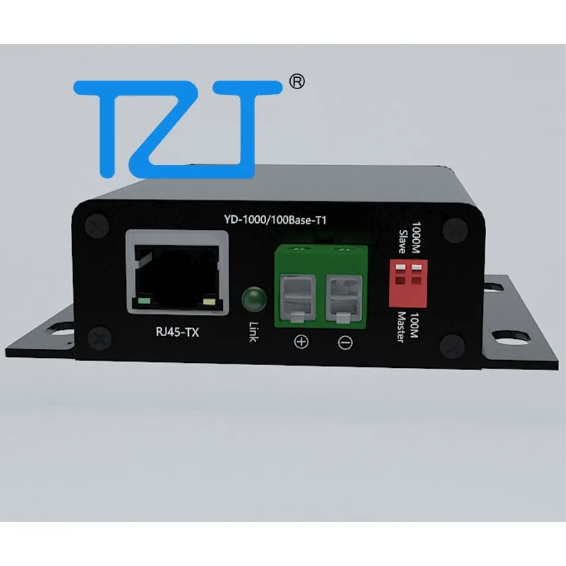 TZT YD-1000/100Base-T1/YD-1000/100Base-T1-Molex Медиаконвертер Автомобильный Ethernet-интерфейс (ручное переключение 1000M и 100M)
