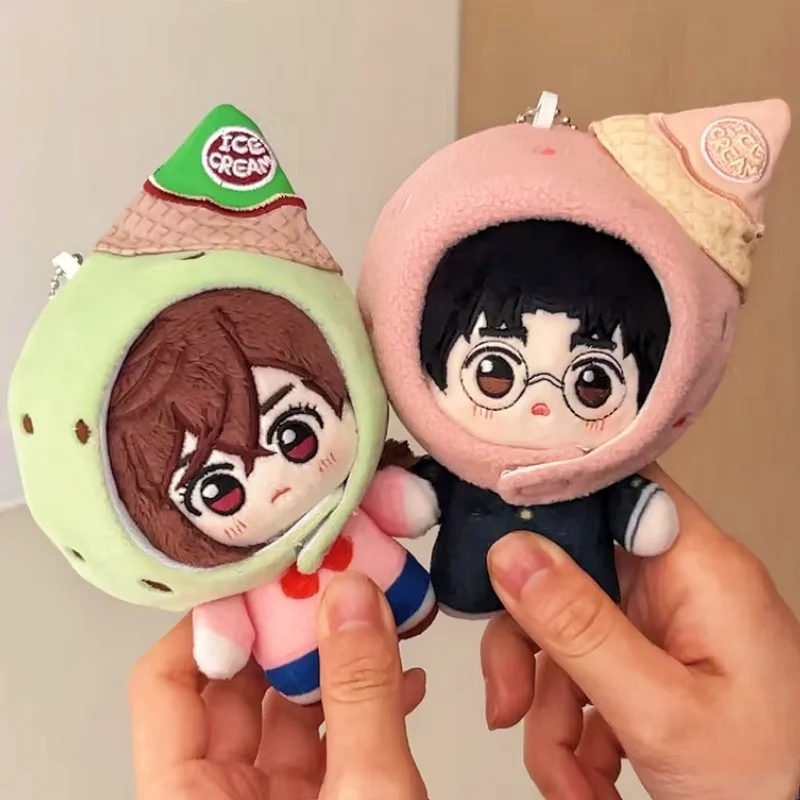 단다단 아야세 모모 타카쿠라 켄 일본 애니메이션 플러시 토이 펜던트 인형 데스크탑 백팩 장식 키체인 생일 선물