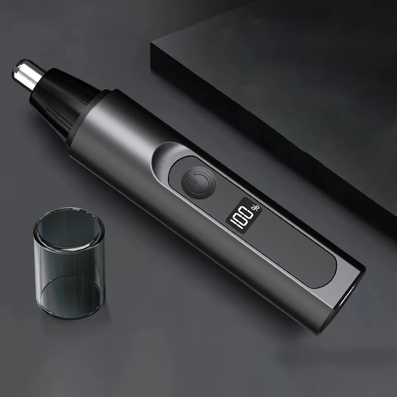 

Mini Electric Nose Hair Trimmer Painless Clipper Nose Ears Hair Eyebrow Waterproof Portable Trimmer For Men Women