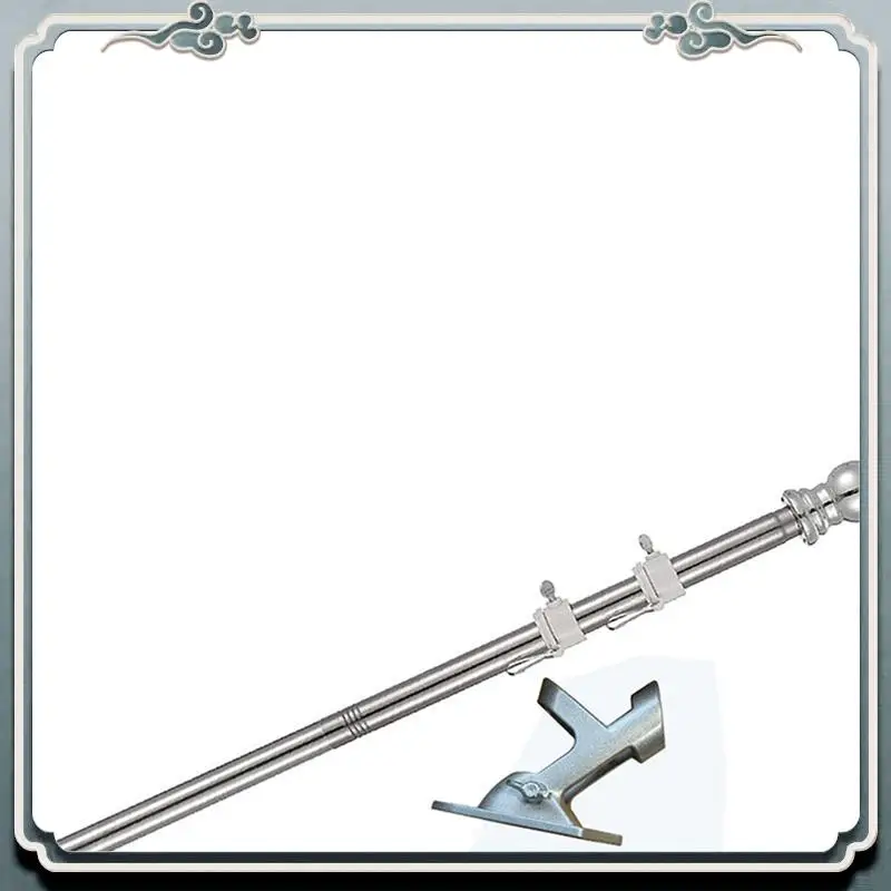 Durable Outdoor Flagpole Anti-Winding Free Rotating Flagpole Metal Flagpole Detachable Garden Flagpole