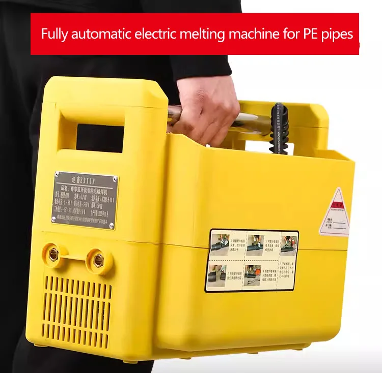 전기 용접기 용접기, 20-400mm 전기융합 기계, 융합 파이프 용접기, 4.2KW