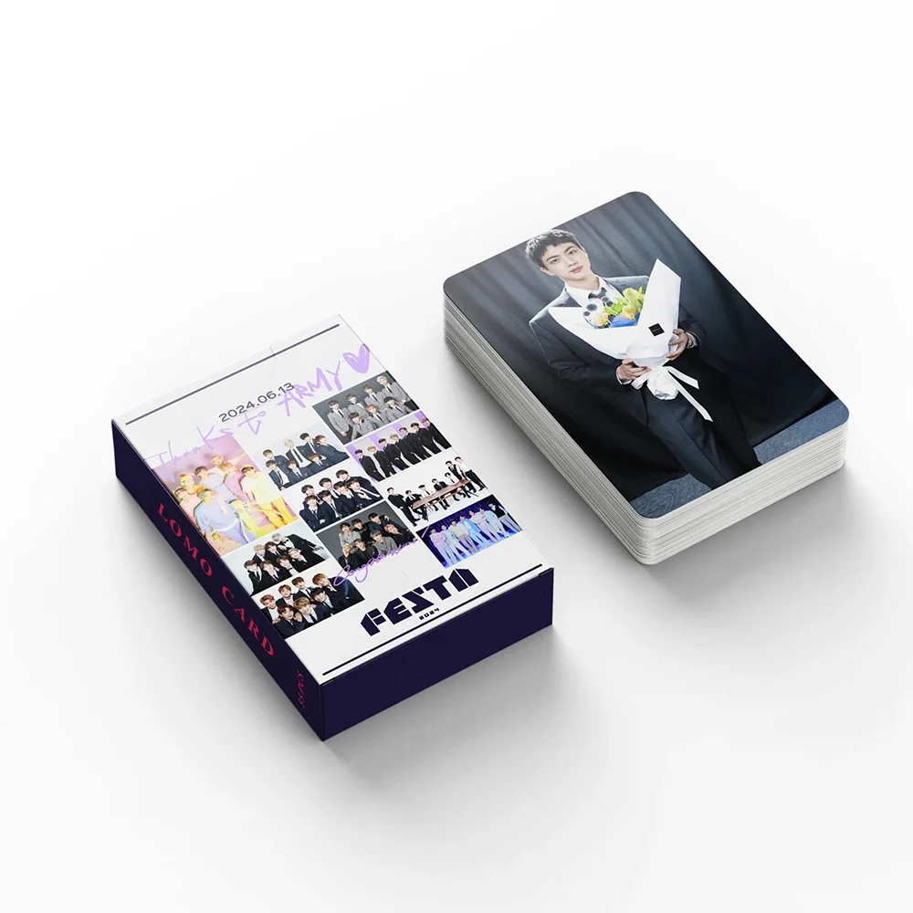 Coleção FESTA Kpop Photocards, Cartões Lomo, Cartão Fotográfico para Fãs, 11 ° Aniversário, 2024, 55 unidades por caixa