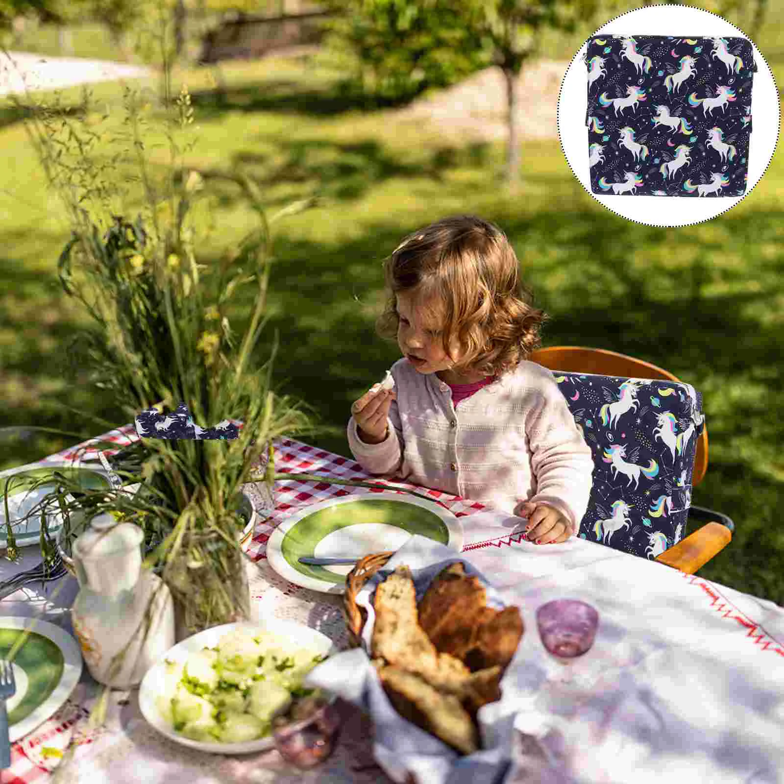 

Toddler Car Seat Placemat for Toddlers Dining Chair Booster Cushion Baby Kids Heightening High