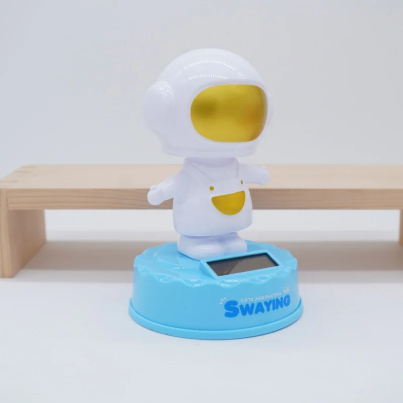 حار بيع الحلي الداخلية للسيارة ، الحلي الدب رائد الفضاء ، دمى الدب سهلة ، الحلي سيارة تعمل بالطاقة الشمسية