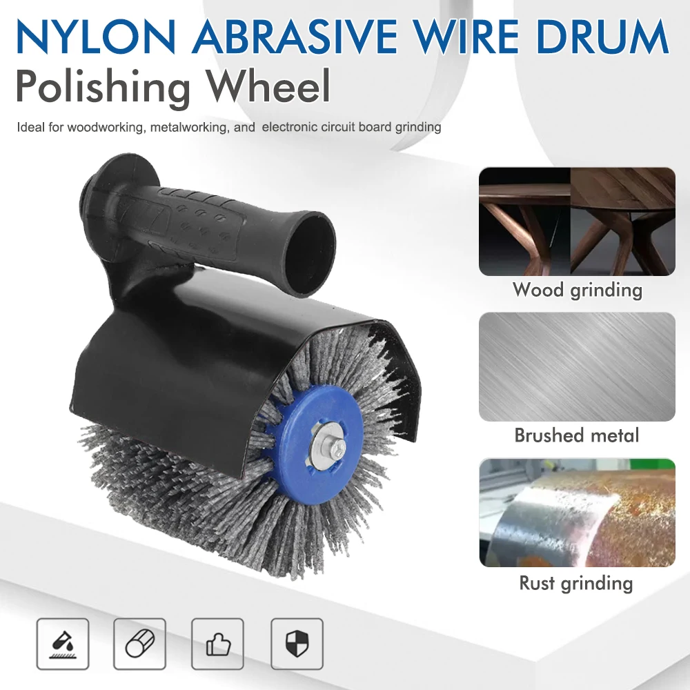 

M10/M14 Multi-function Electric Angle Grinder Wire Drawing Machine Accessories Used for Metal Steel Wood Sander Polishing