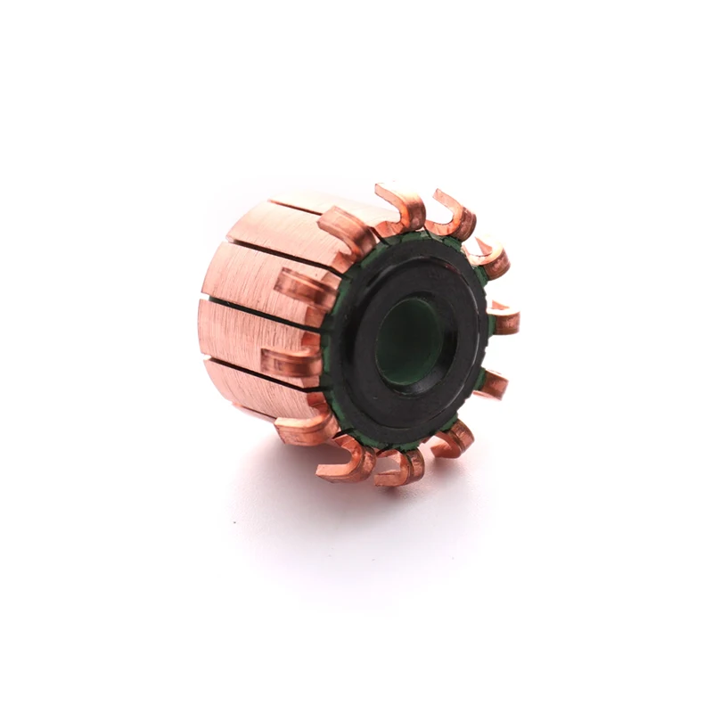 8*23*19.5mm 12P Teeth Copper Hook Type Electrical Motor Commutator CHY-1518-12