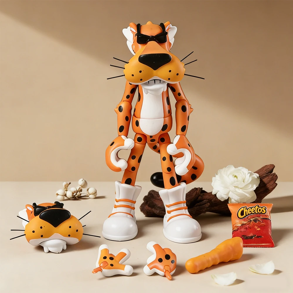 Jada Toys 1/12 Cheetos Chester Cheetah figura de acción coleccionable de 6 pulgadas réplica personalizada modelo GK KO