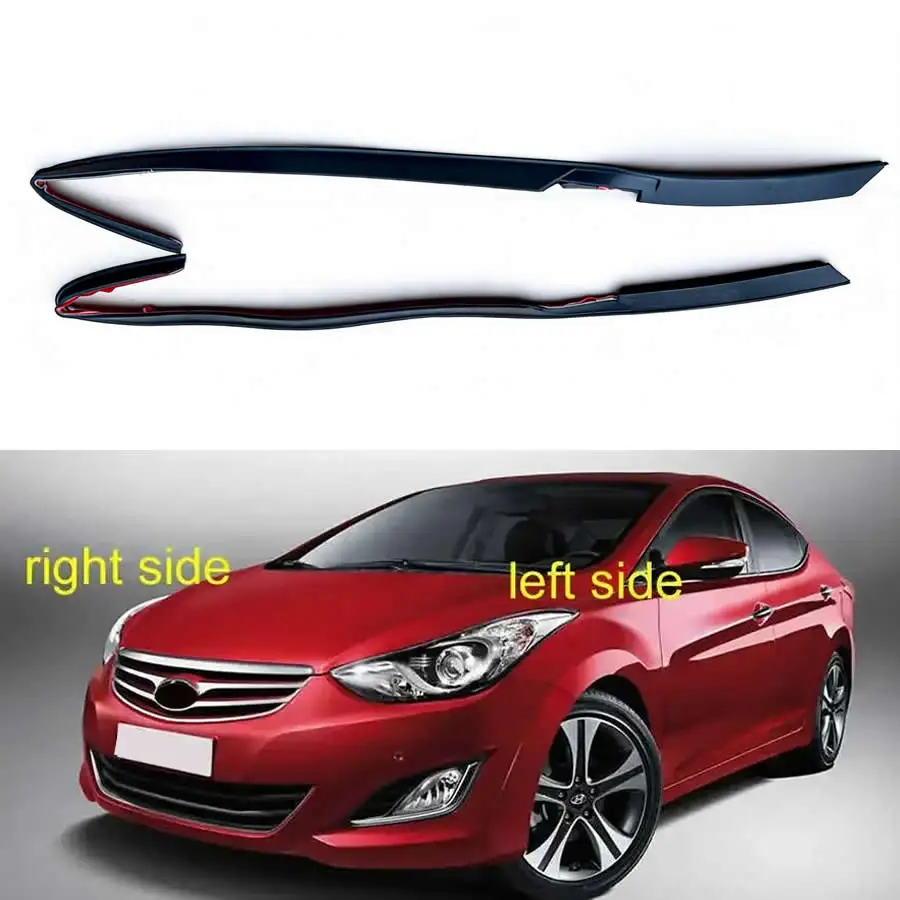 For Hyundai Elantra / Avante 2012-2019 Headlight Rubber Seal Strip Waterproof Dustproof Sealing Car Accessories